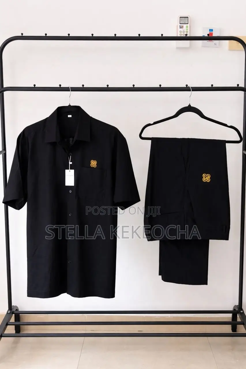 Men Two Piece Linen Set
