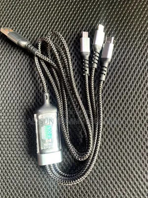 100W 3-in-1 Fast Charging Cable