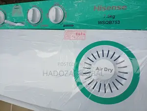 Hisense 7.5kg Washing Machine – Large Drum for More Laundry