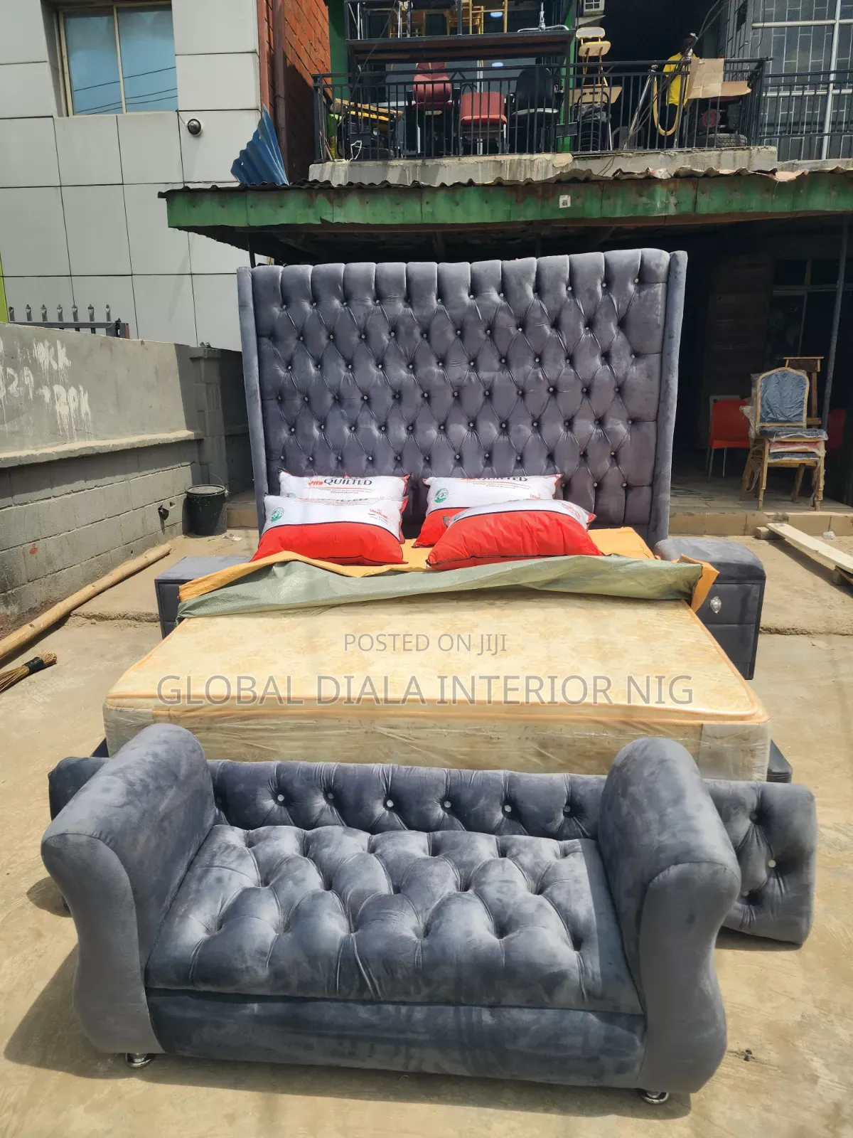 Quality 6by6 Upholstery Bedframe Set