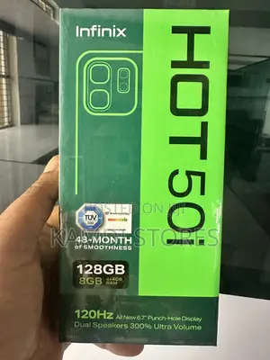 New Infinix Hot 50i 128 GB Black
