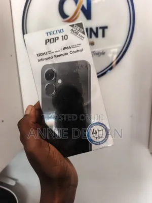 New Tecno Pop 10 128 GB Black