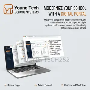 School Management Portal – Custom Web Development