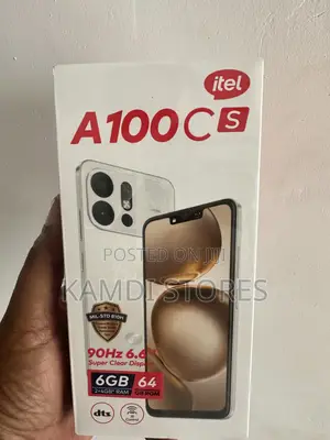 New Itel A100C 64 GB Black