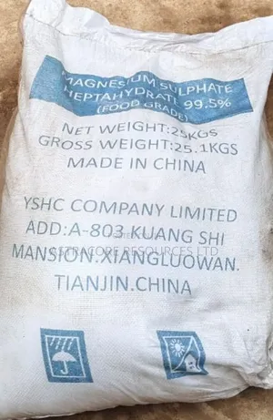Magnesium Sulphate Heptahydrate 25kg (Food Grade 99.5%) – Epsom Salt