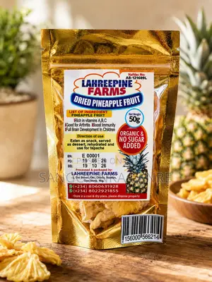 Healthy Snack (Dried Pineapple)