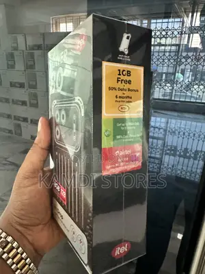 New Itel Power 80 128 GB Black