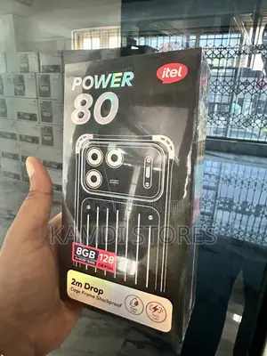 New Itel Power 80 128 GB Black