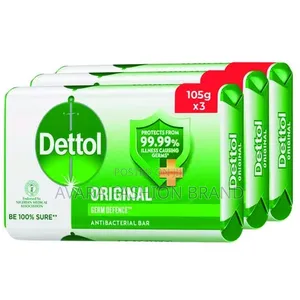 Dettol Dettol Antibacterial Bathing Soap - Original - 150g - Pack of 6