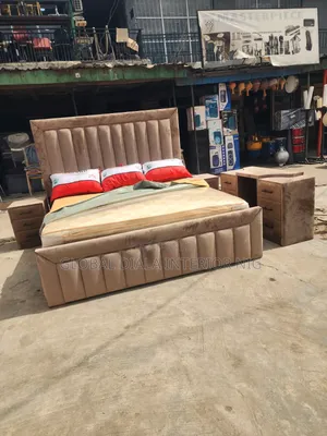 Standard 6by6 Padded Bedframe Set