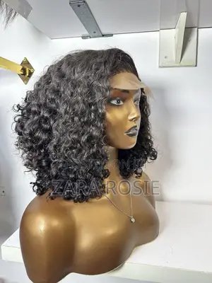 Heathy Wig . 14 Inches 5x5 . Best Lasting Curls .