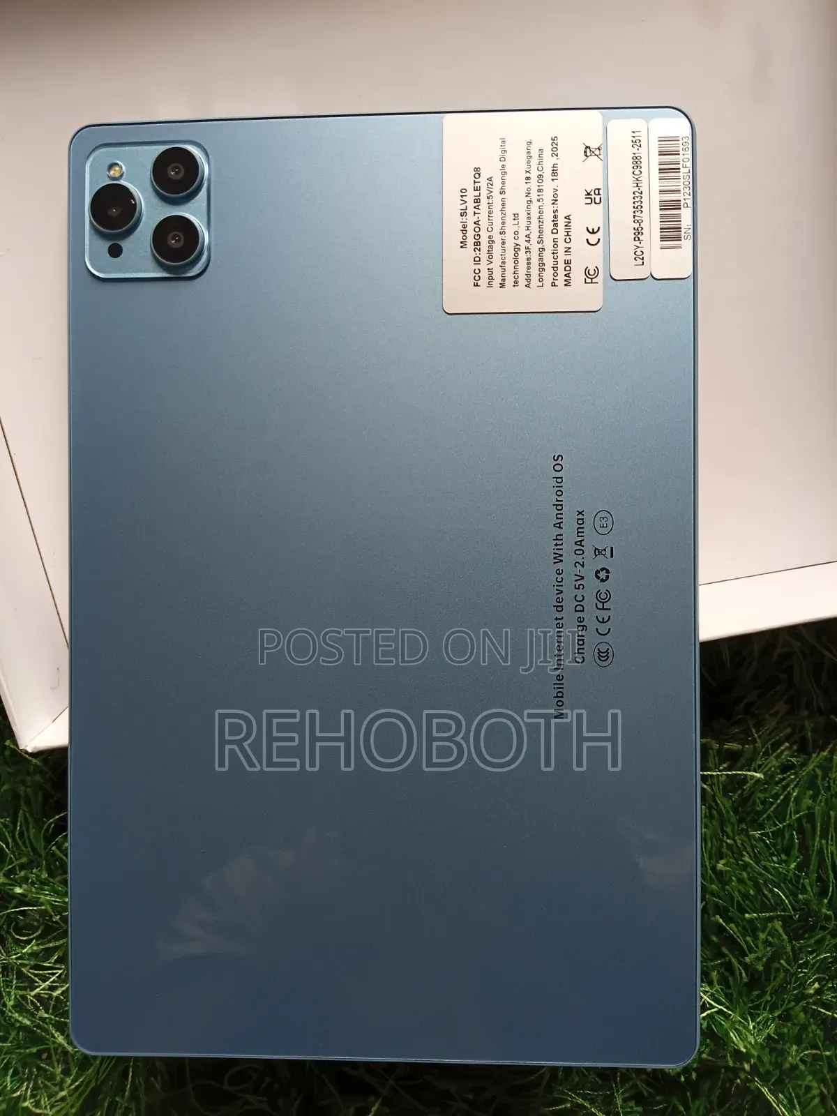 New Tablet 128 GB Blue