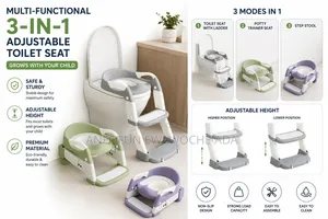 Multi Functional 3in1 Toilet Seat