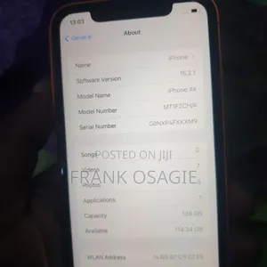 Apple iPhone XR 128 GB Orange