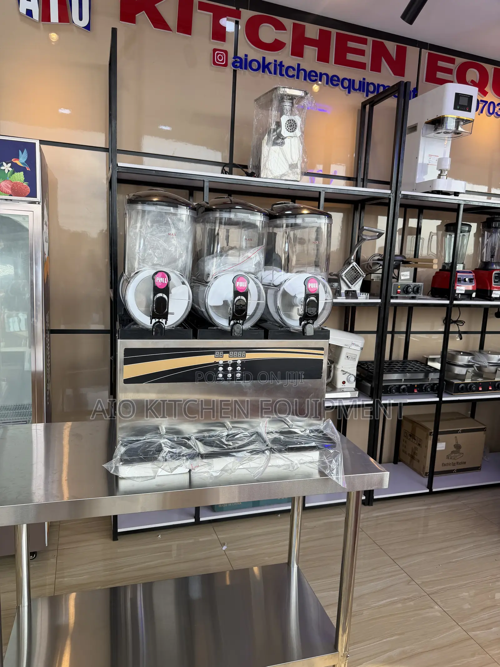 Slush Machine Three Tank