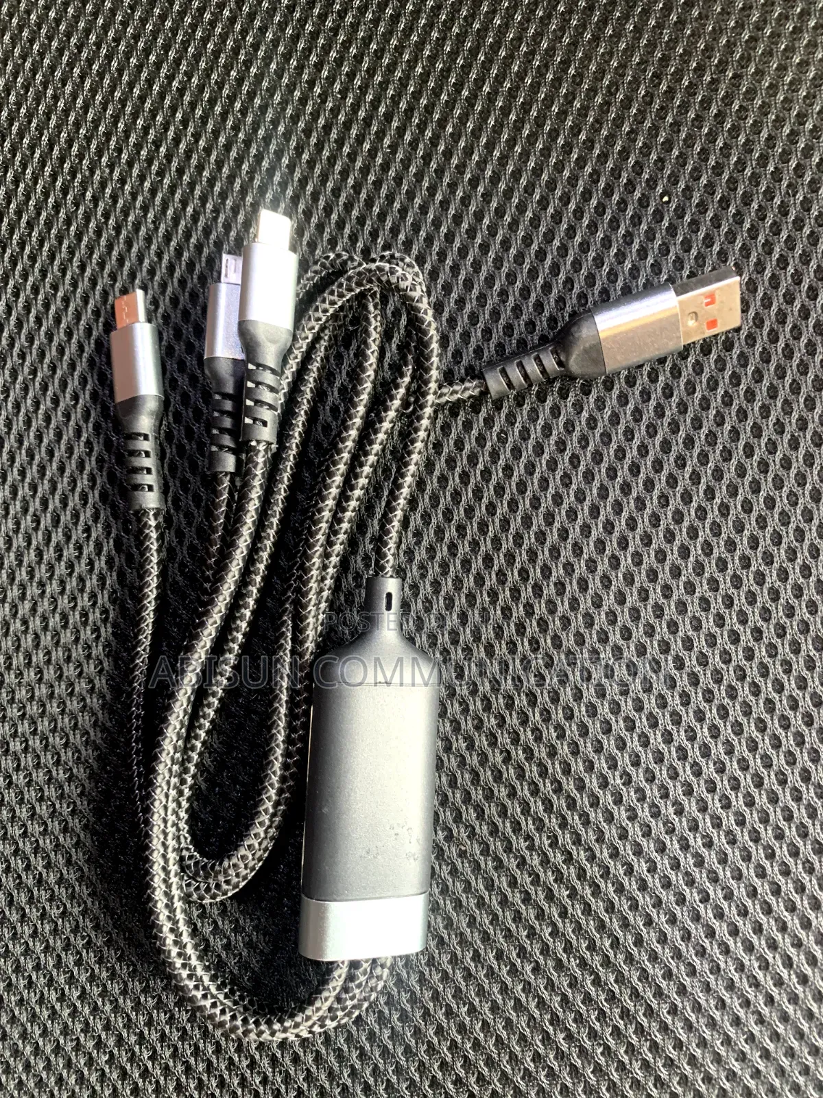 100W 3-in-1 Fast Charging Cable