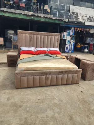 Modern 6by6 Velvet Bedframe Set