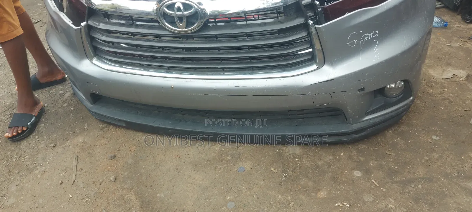 Complete Front Bumper Highlander 2015