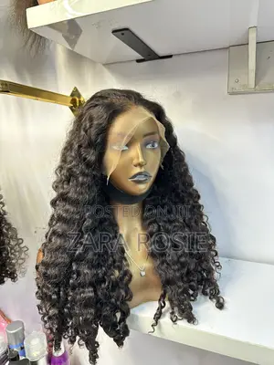 Heathy Raw Hair, in Porsh Curls .Frontal