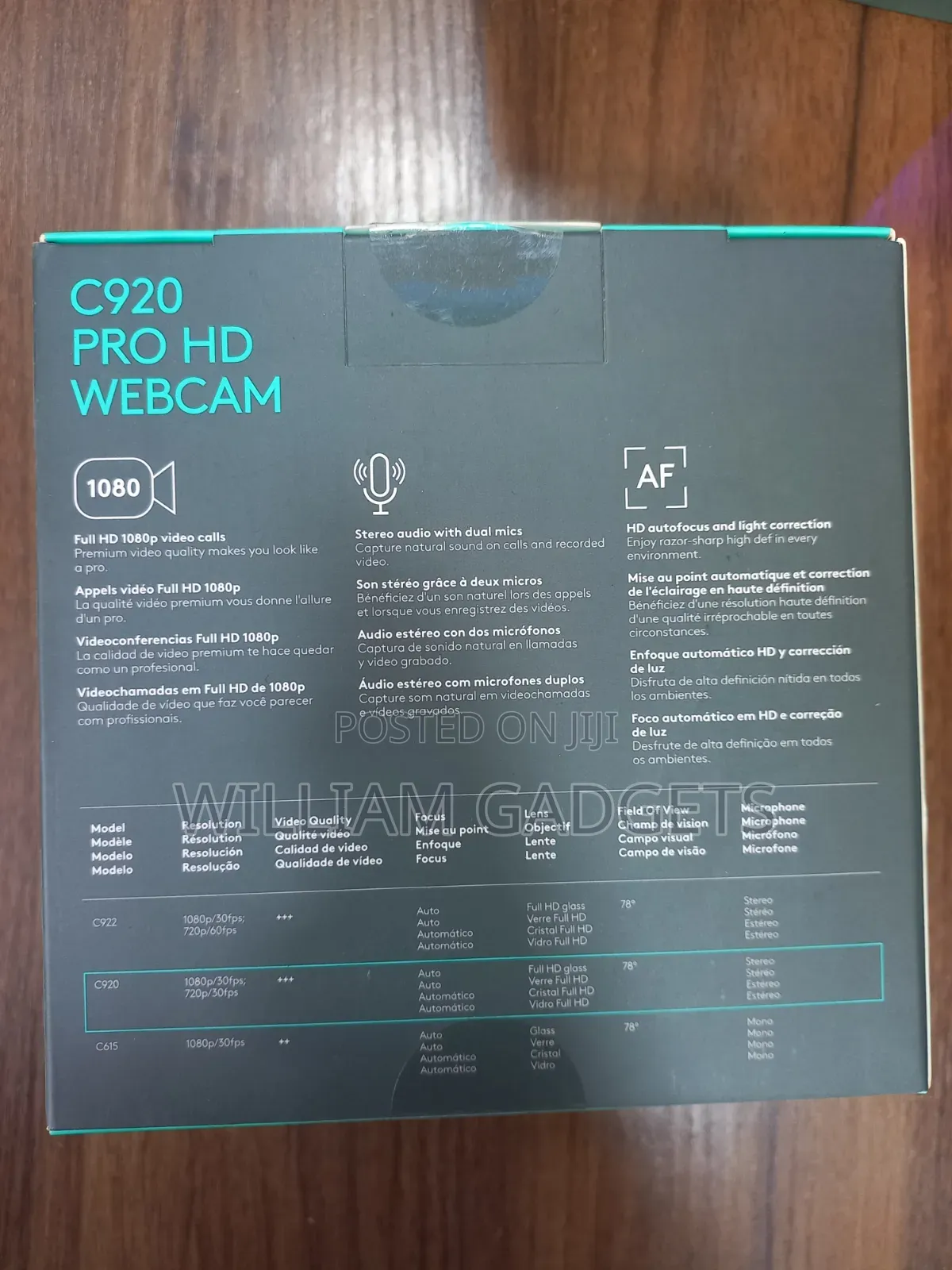 Logitech C920 Pro Hd Webcam