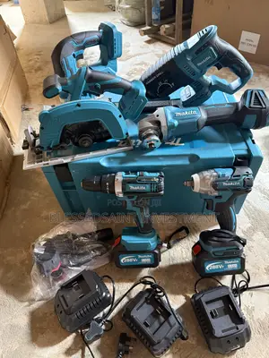 Makita Cordless 6in1 Power Tools Set