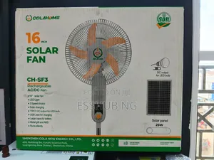 Colasolar Rechargeable Fan 16