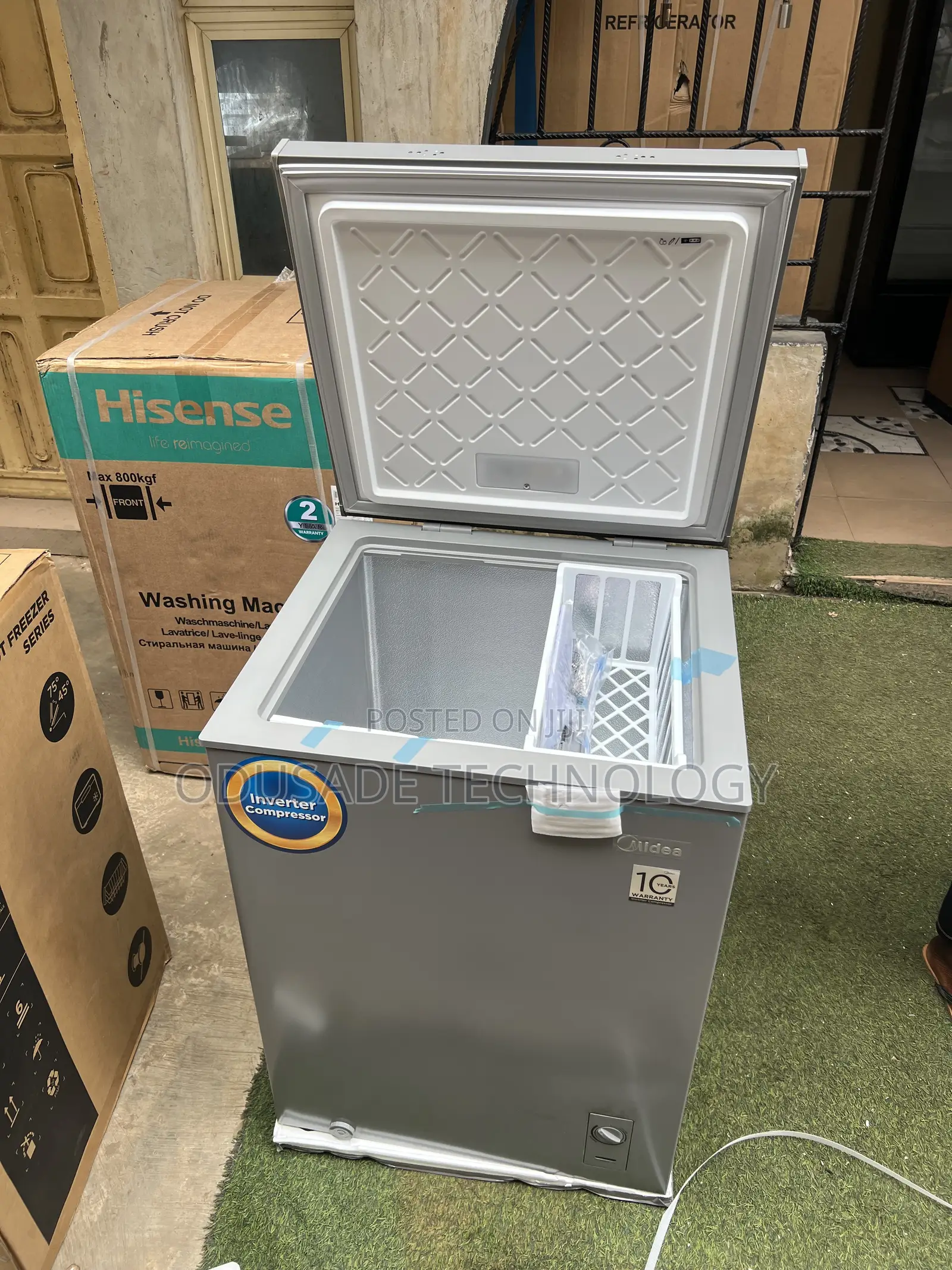 Midea 142L Quality Inverter Chest Freezer