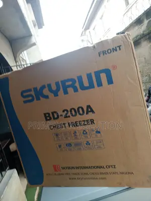 Rapid Chill. Maximum Capacity. Skyrun BD-200A