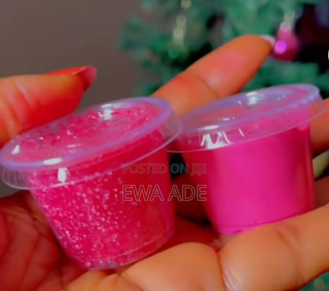 Effective Pink Lip Balm and Scrub