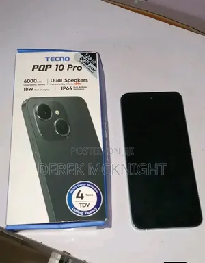 Tecno Pop 10 Pro 128 GB Black