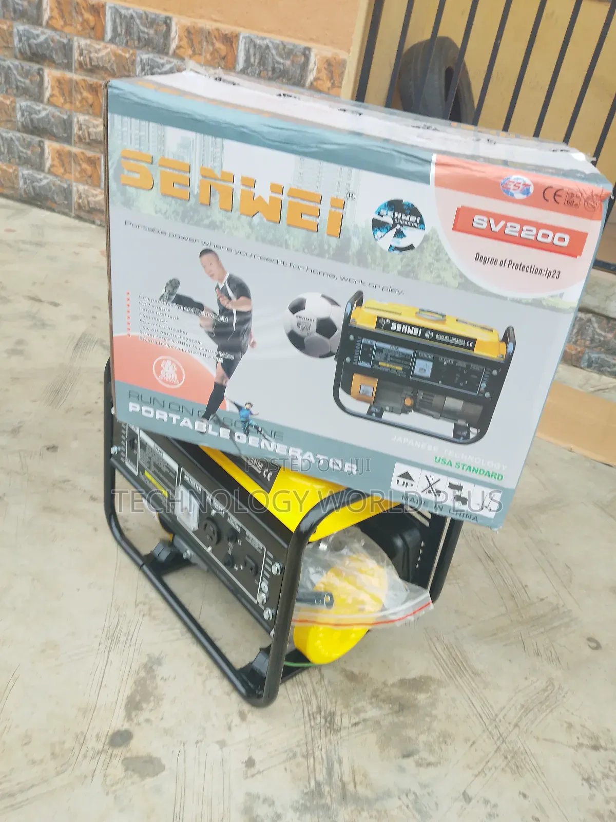 Senwei SV2200 Portable Generator – Efficient & Dependable (230voltage)