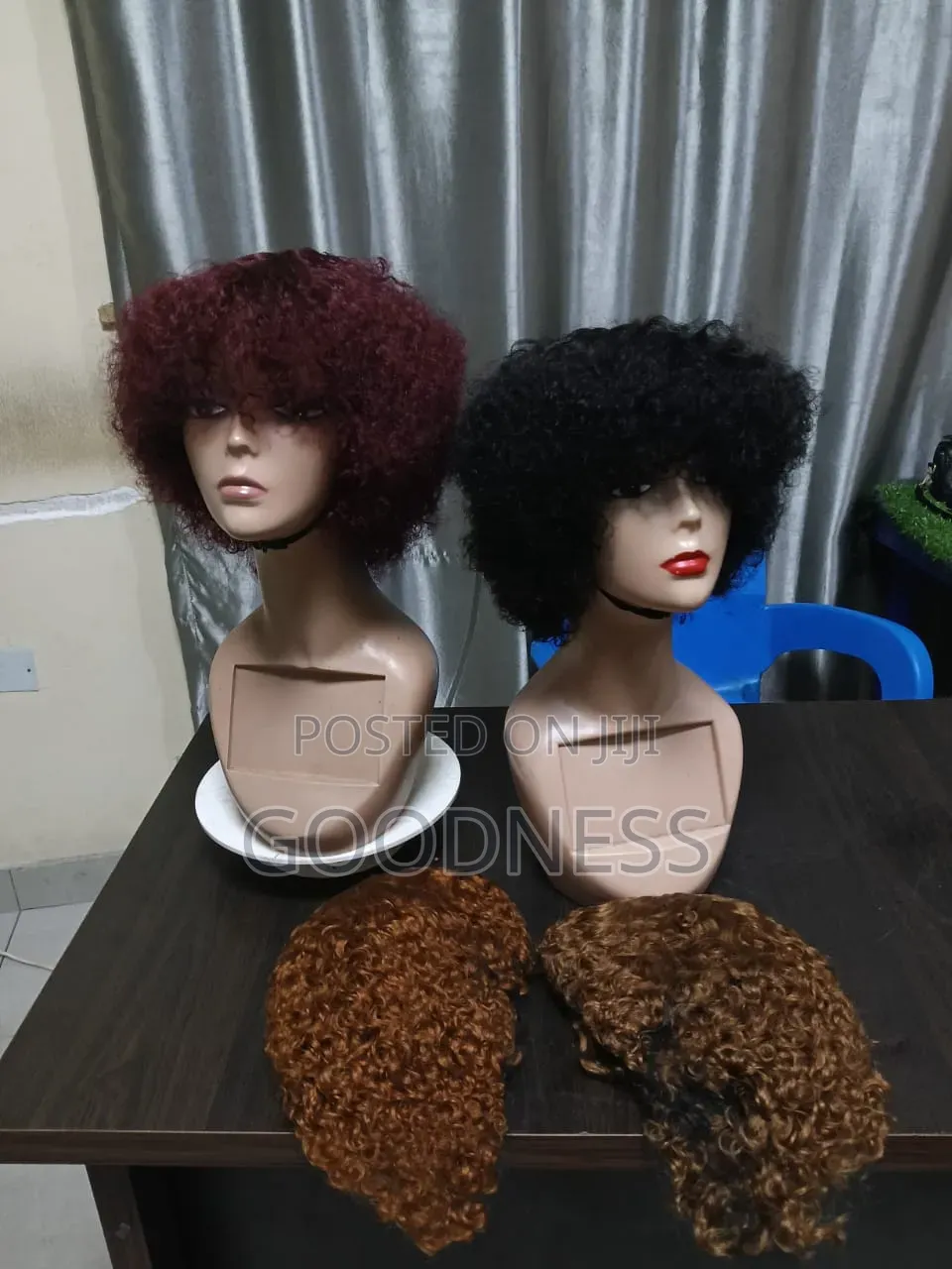 Short Curly Fringe