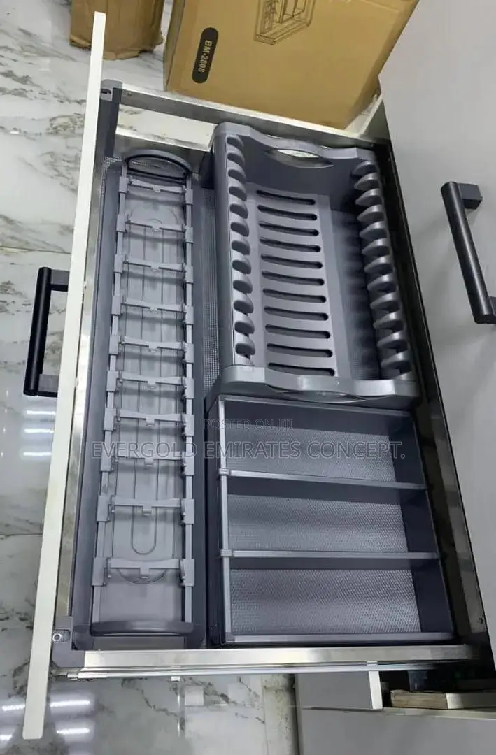 80cm Drawer Luxury Plate Rack