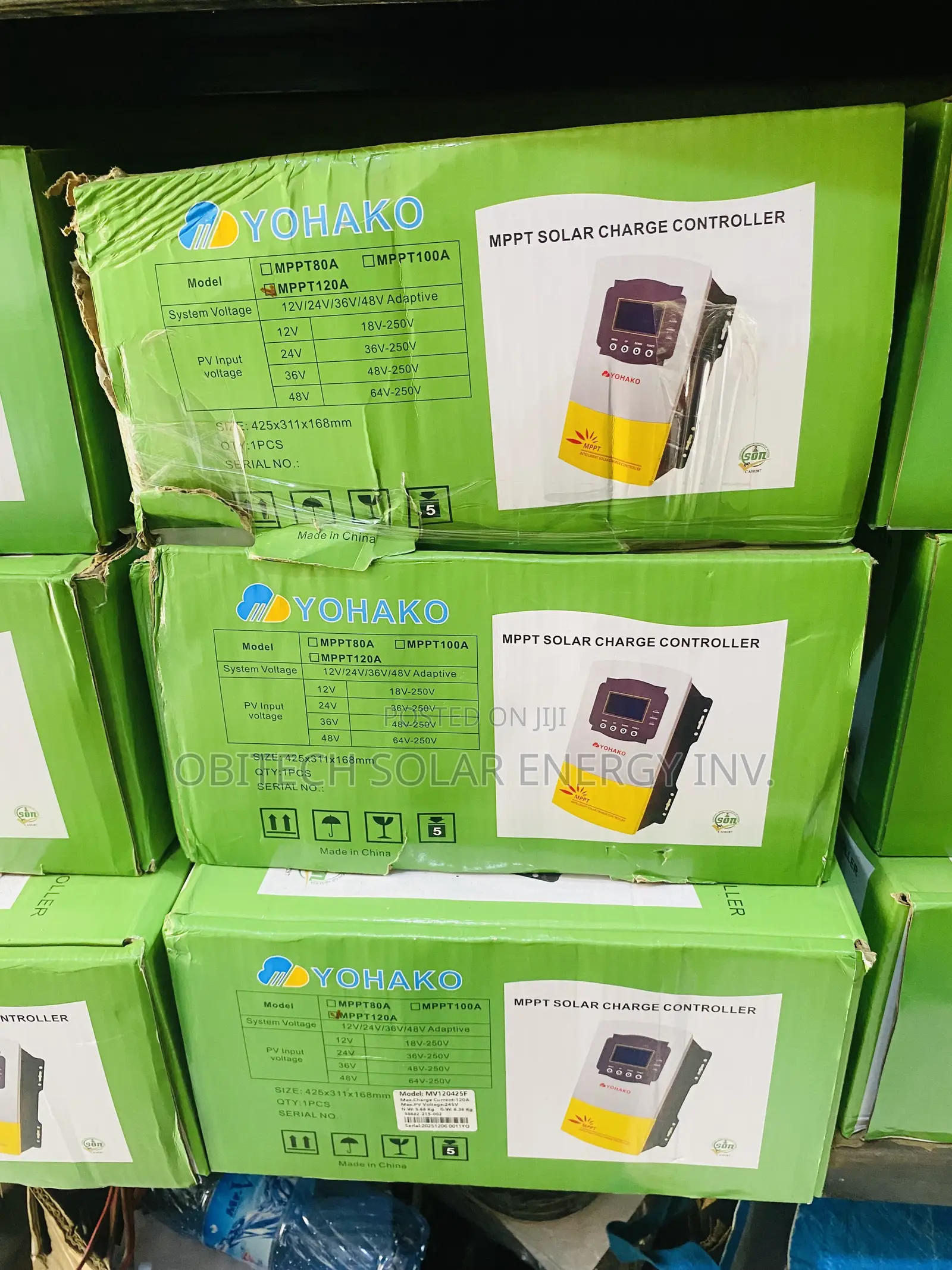 120A Yohako Solar Charge Controller