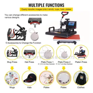 8 in 1 Heat Transfer Machine
