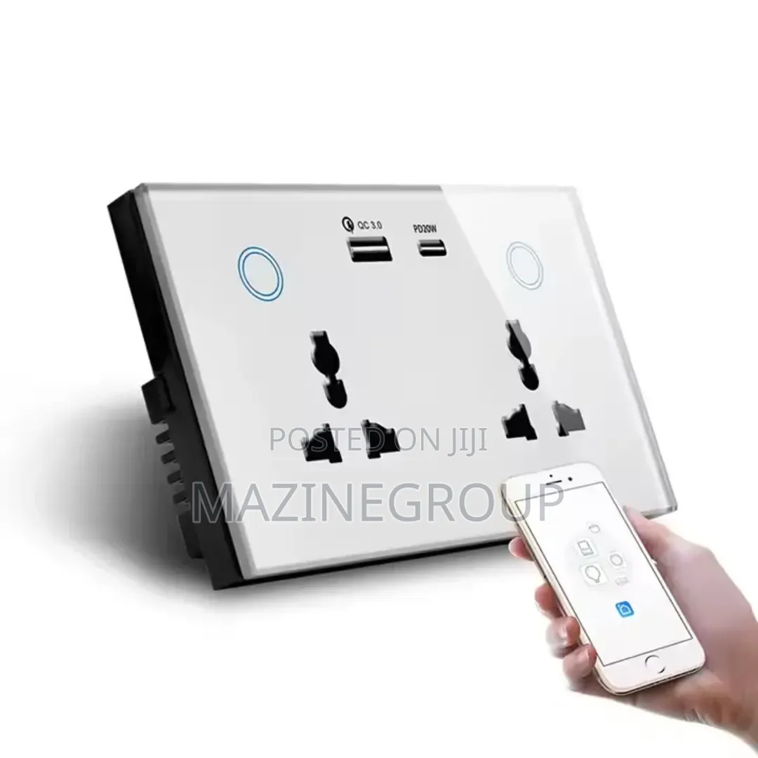 16amps Double Gang WiFi Smart Socket