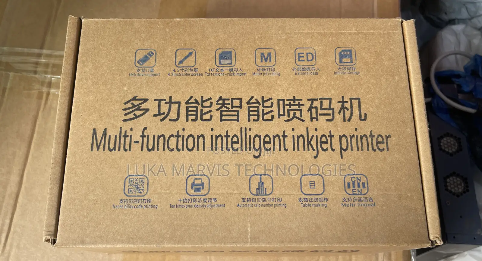 Multi Function Intelligent Inkjet Printer