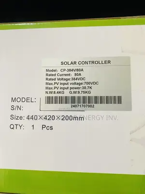 80A 384V Yohako Solar Charge Controller