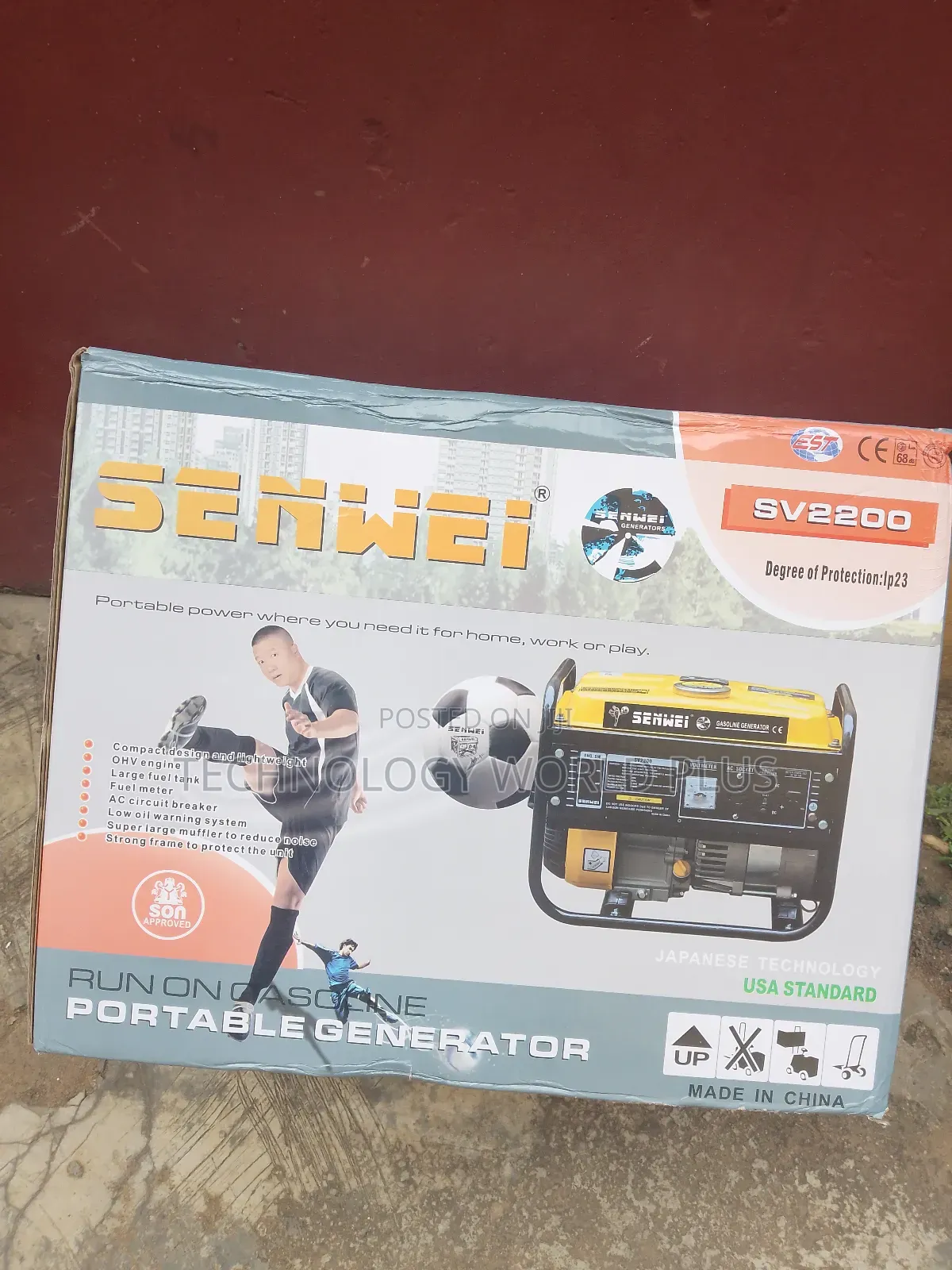 Senwei SV2200 Generator – Compact Size, Powerful Performance