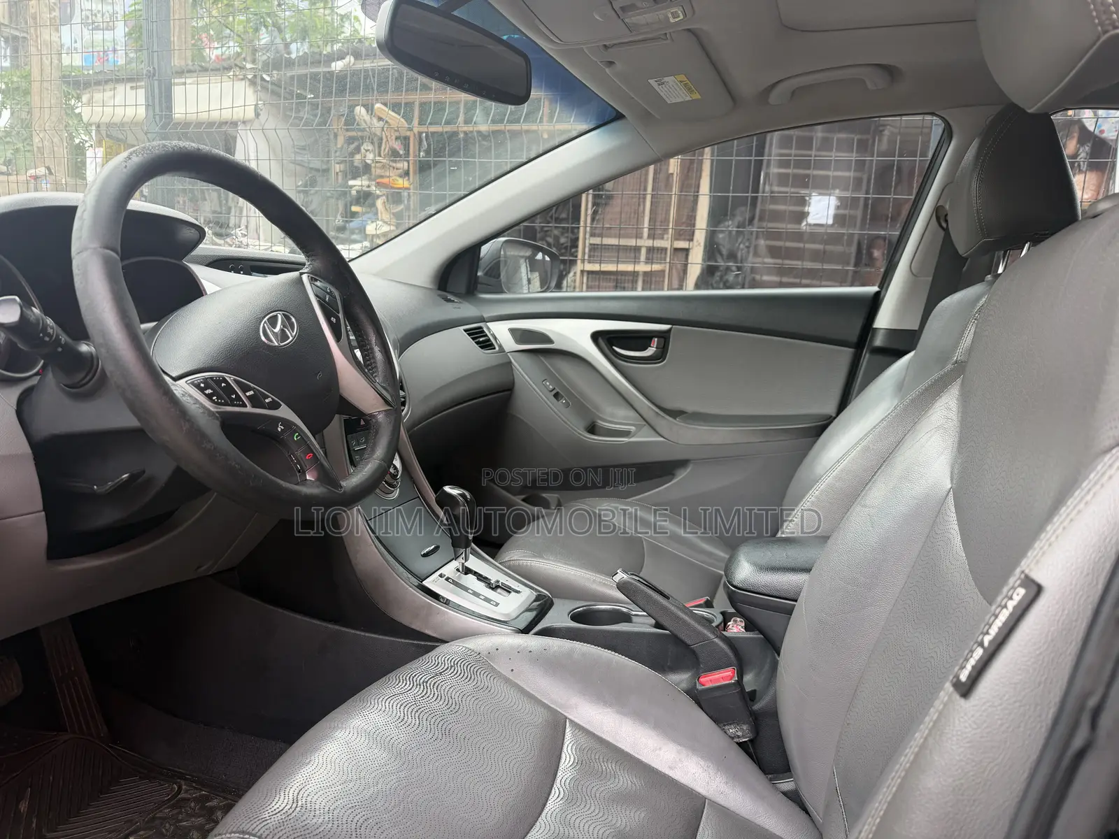 Hyundai Elantra GLS Automatic 2012 Black