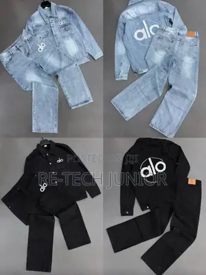 Two Piece Baggy Jeans