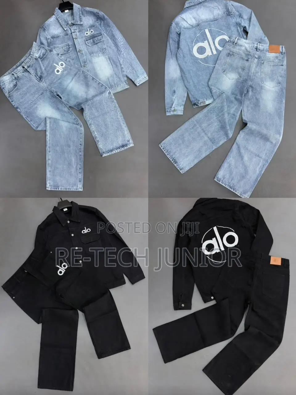 Two Piece Baggy Jeans