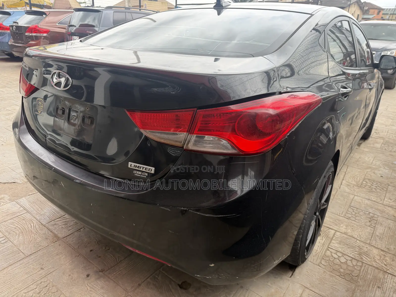 Hyundai Elantra GLS Automatic 2012 Black