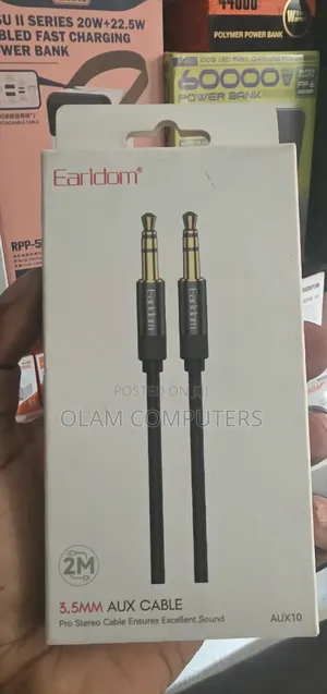 Earldom AUX10 3.5mm Aux Cable 2m