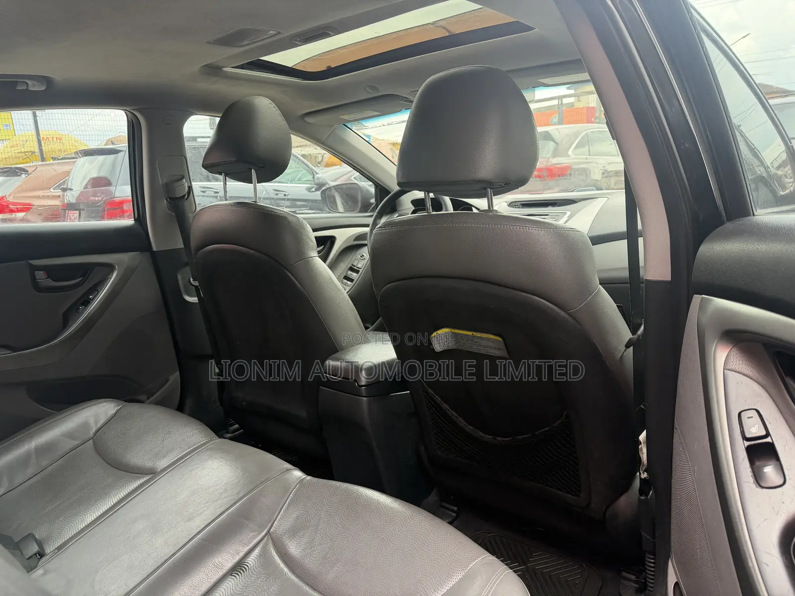 Hyundai Elantra GLS Automatic 2012 Black
