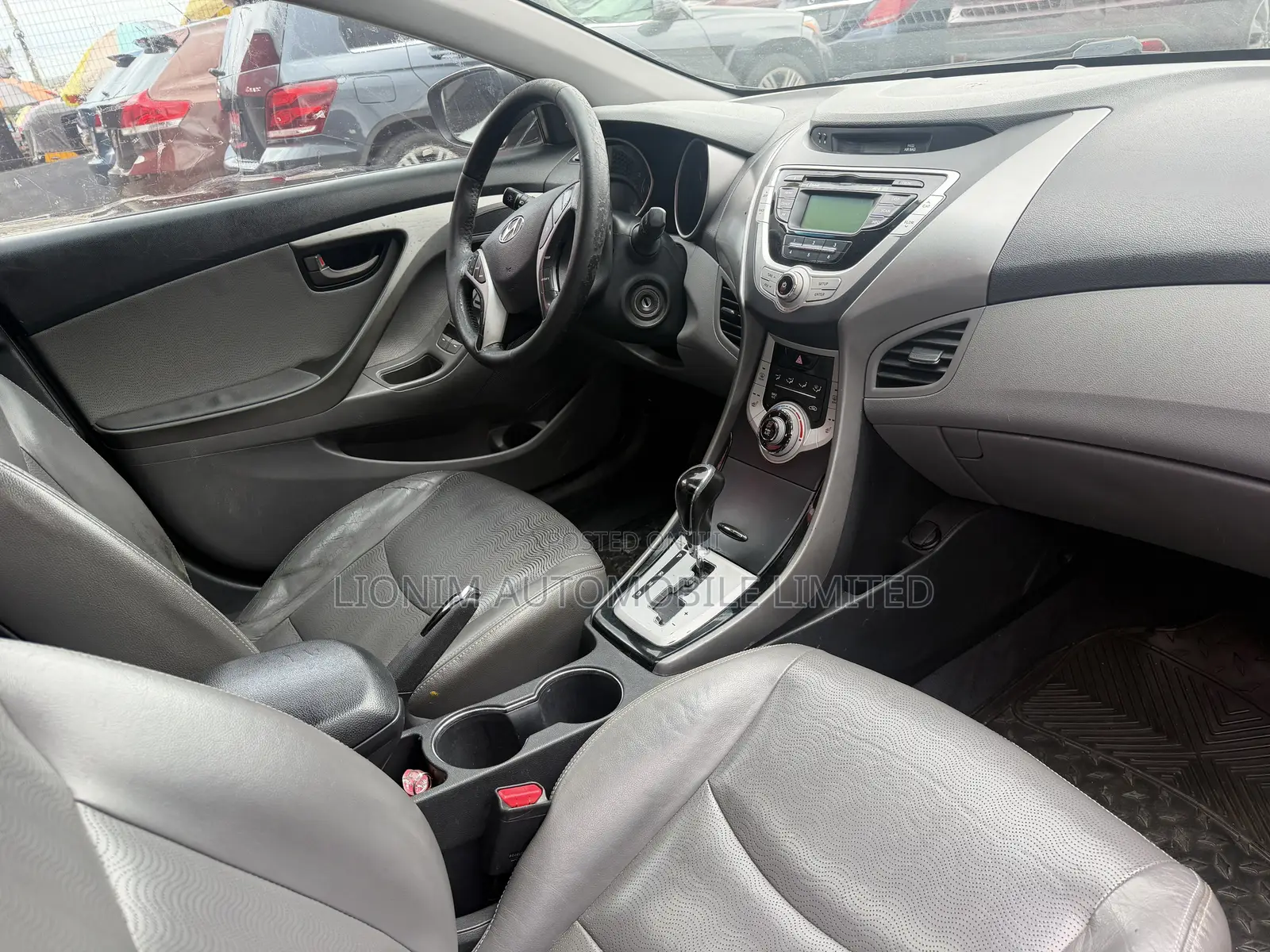 Hyundai Elantra GLS Automatic 2012 Black