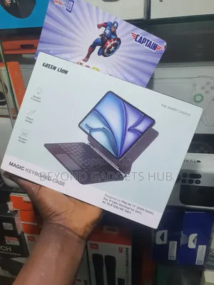 Wireles Magic Keyboard Case for iPad Air 11 2024/2025. Air 10.9 Pro 11