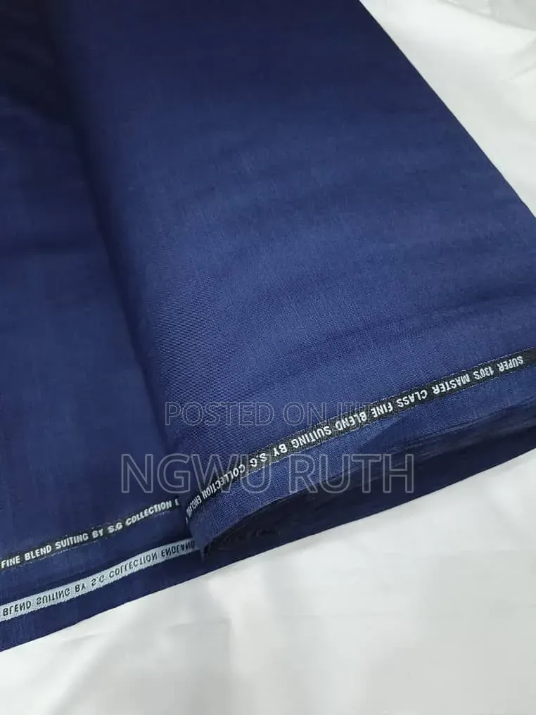 Master Class Fine Blend Men Fabric/Material (4YARDS)