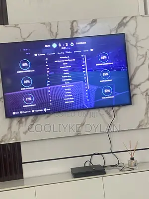 Samsung Qled 55’Inches Slim TV With a Faulty Screen