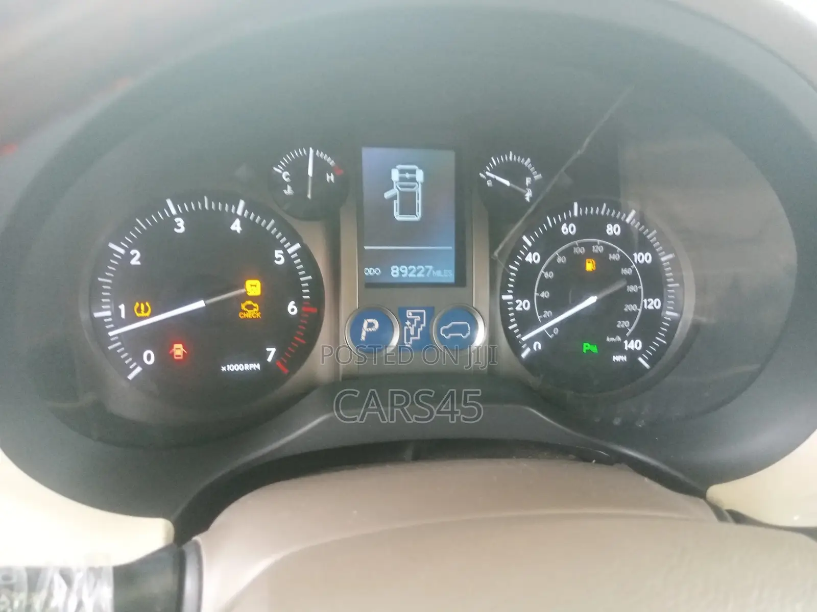 Lexus GX 2010 Red